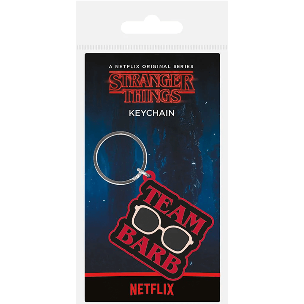Toys N Tuck:Rubber Keychain - Stranger Things (Team Barb),Pyramid International
