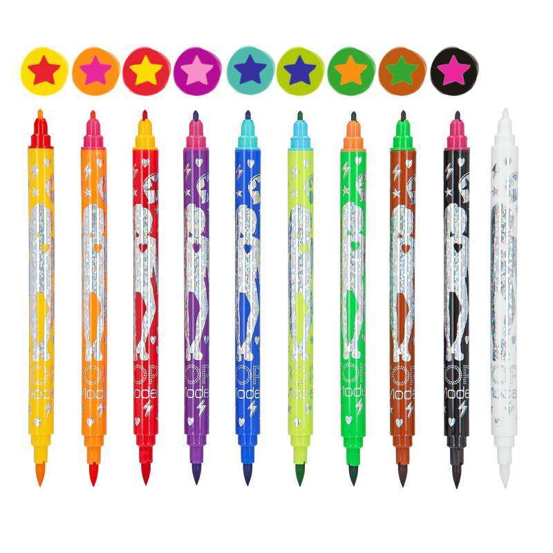 Toys N Tuck:Depesche Top Model 10 Magic Double Marker Pens,Top Model
