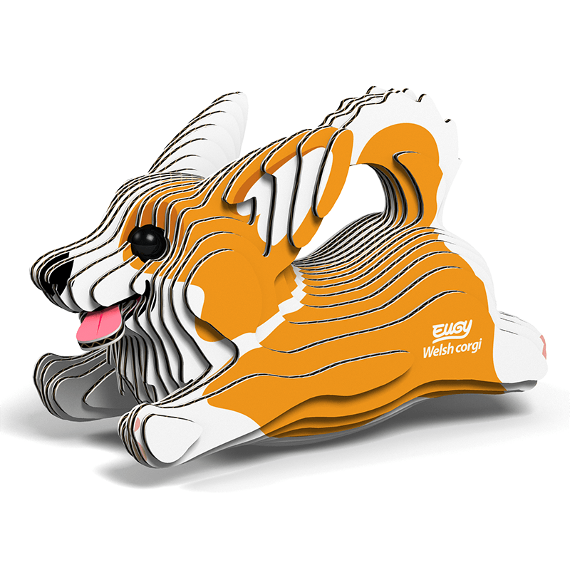 Toys N Tuck:Eugy 3D Model 080 Welsh Corgi,Eugy