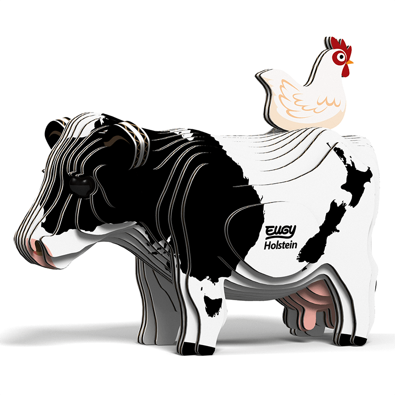 Toys N Tuck:Eugy 3D Model 079 Holstein Friesian,Eugy