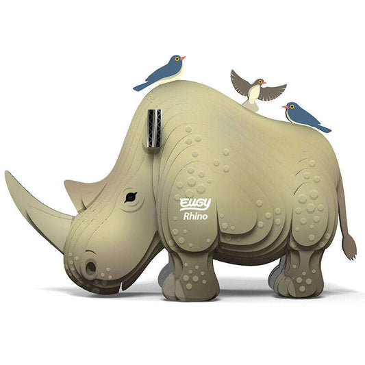 Toys N Tuck:Eugy 3D Model 076 Rhino,Eugy
