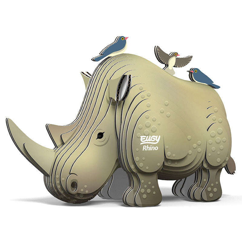 Toys N Tuck:Eugy 3D Model 076 Rhino,Eugy
