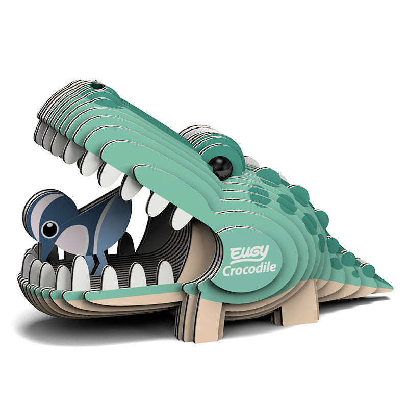 Toys N Tuck:Eugy 3D Model 029 Crocodile,Eugy