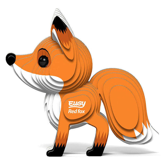 Toys N Tuck:Eugy 3D Model 072 Red Fox,Eugy