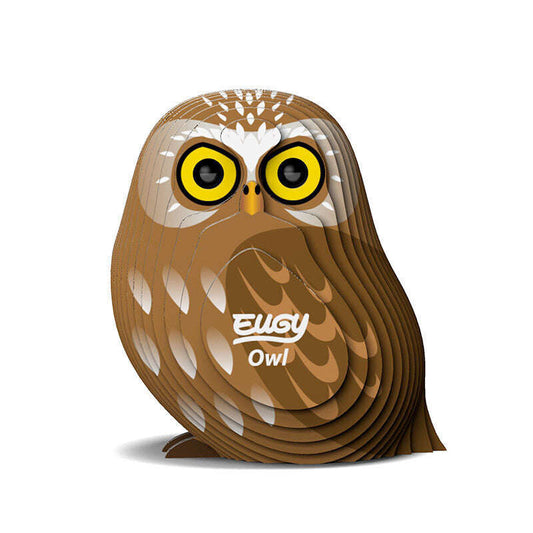 Toys N Tuck:Eugy 3D Model 044 Owl,Eugy