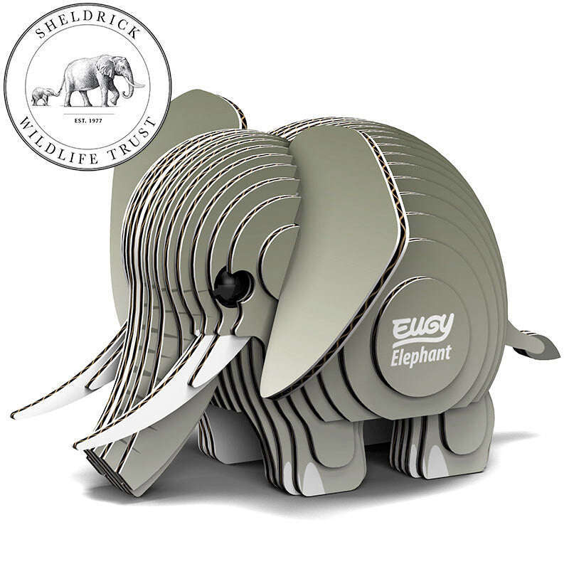 Toys N Tuck:Eugy 3D Model 010 Elephant,Eugy