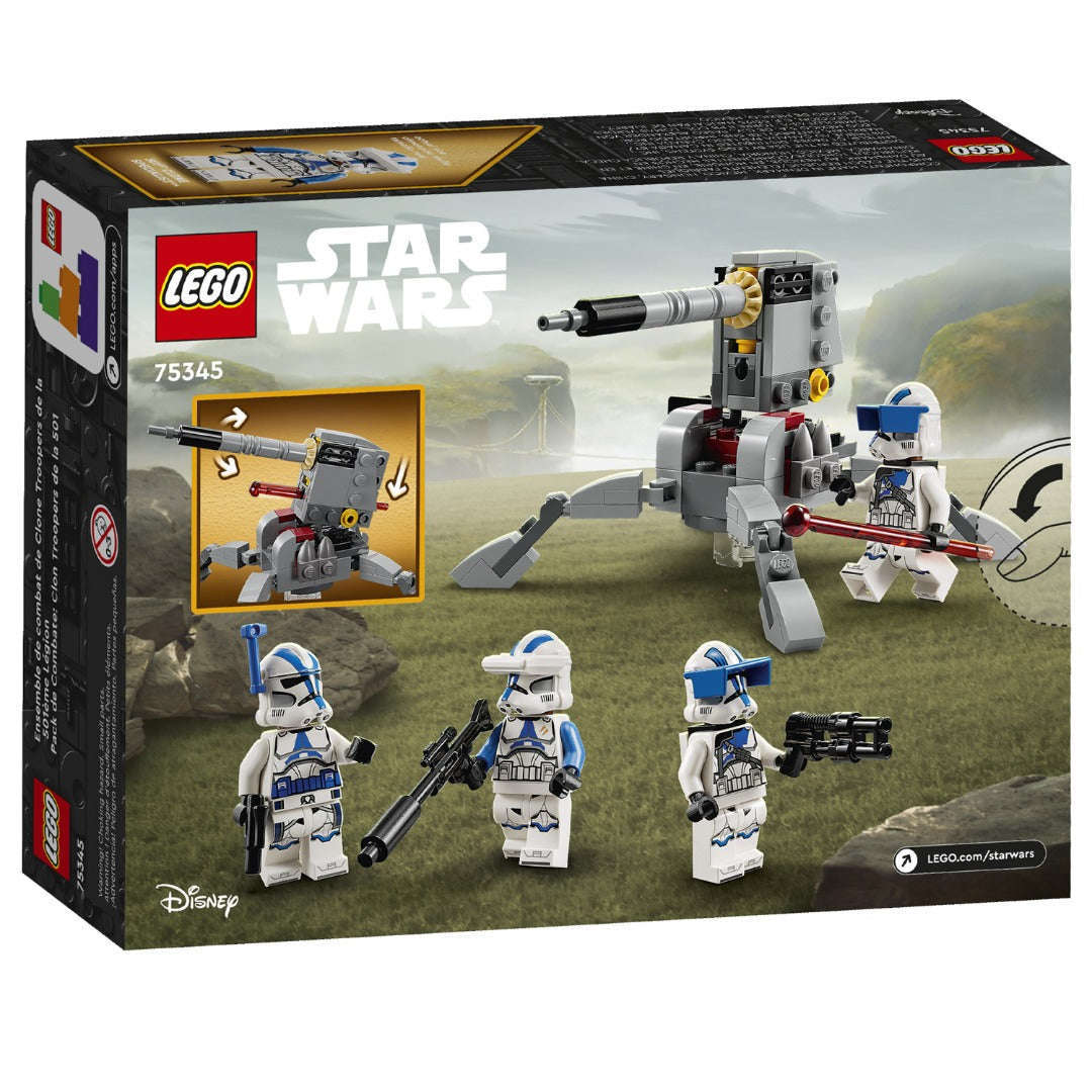 Toys N Tuck:Lego 75345 Star Wars 501st Clone Troopers Battle Pack,Lego Star Wars
