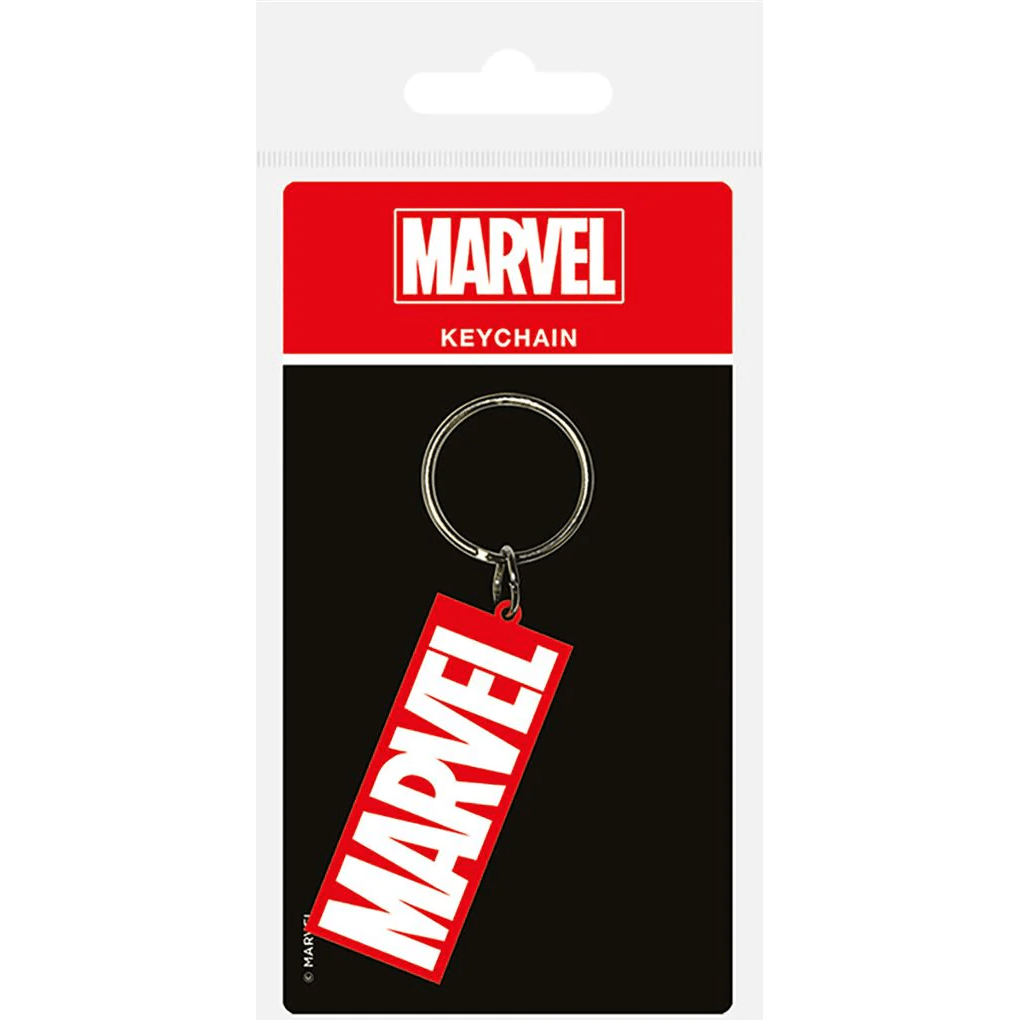 Toys N Tuck:Rubber Keychain - Marvel (Logo),Marvel