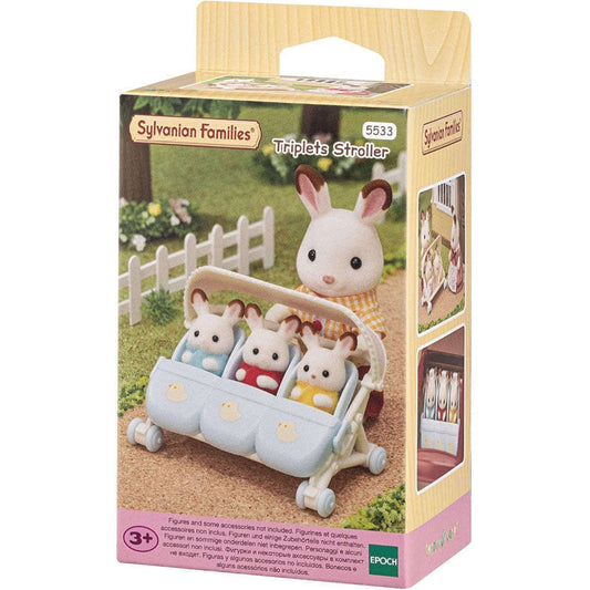 Toys N Tuck:Sylvanian Families Triplets Stroller,Sylvanian Families