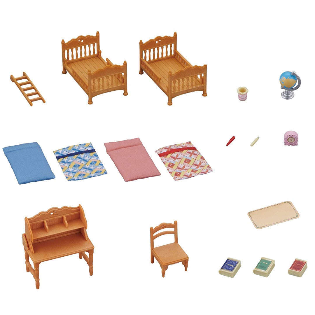 Toys N Tuck:Sylvanian Families Children's Bedroom Set,Sylvanian Families
