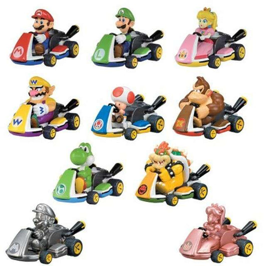 Toys N Tuck:MarioKart Pullback Racer Mystery Capsule,Mario
