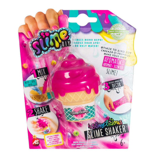 Toys N Tuck:So Slime DIY - Slimelicious Slime Shaker - Strawberry Ice Cream,So Slime DIY