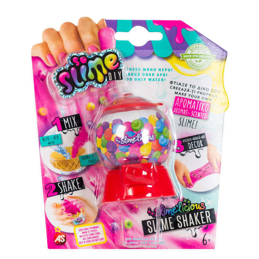 Toys N Tuck:So Slime DIY - Slimelicious Slime Shaker - Bubble Gum,So Slime DIY