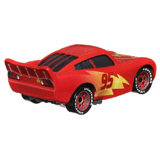Toys N Tuck:Disney Pixar Cars 1:55 Die Cast - Road Trip Lighting McQueen (HKY34),Disney