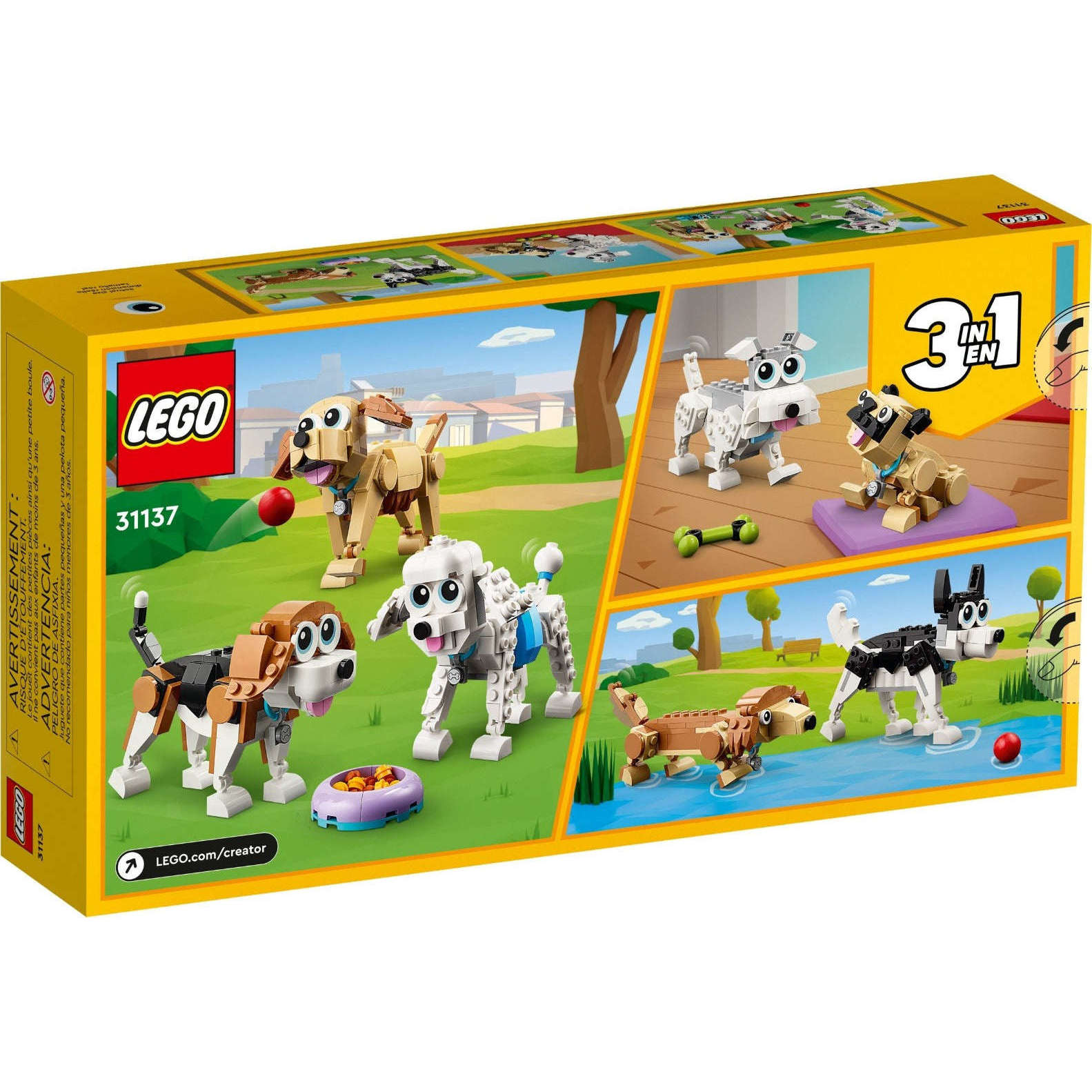 Toys N Tuck:Lego 31137 Creator Adorable Dogs,Lego Creator