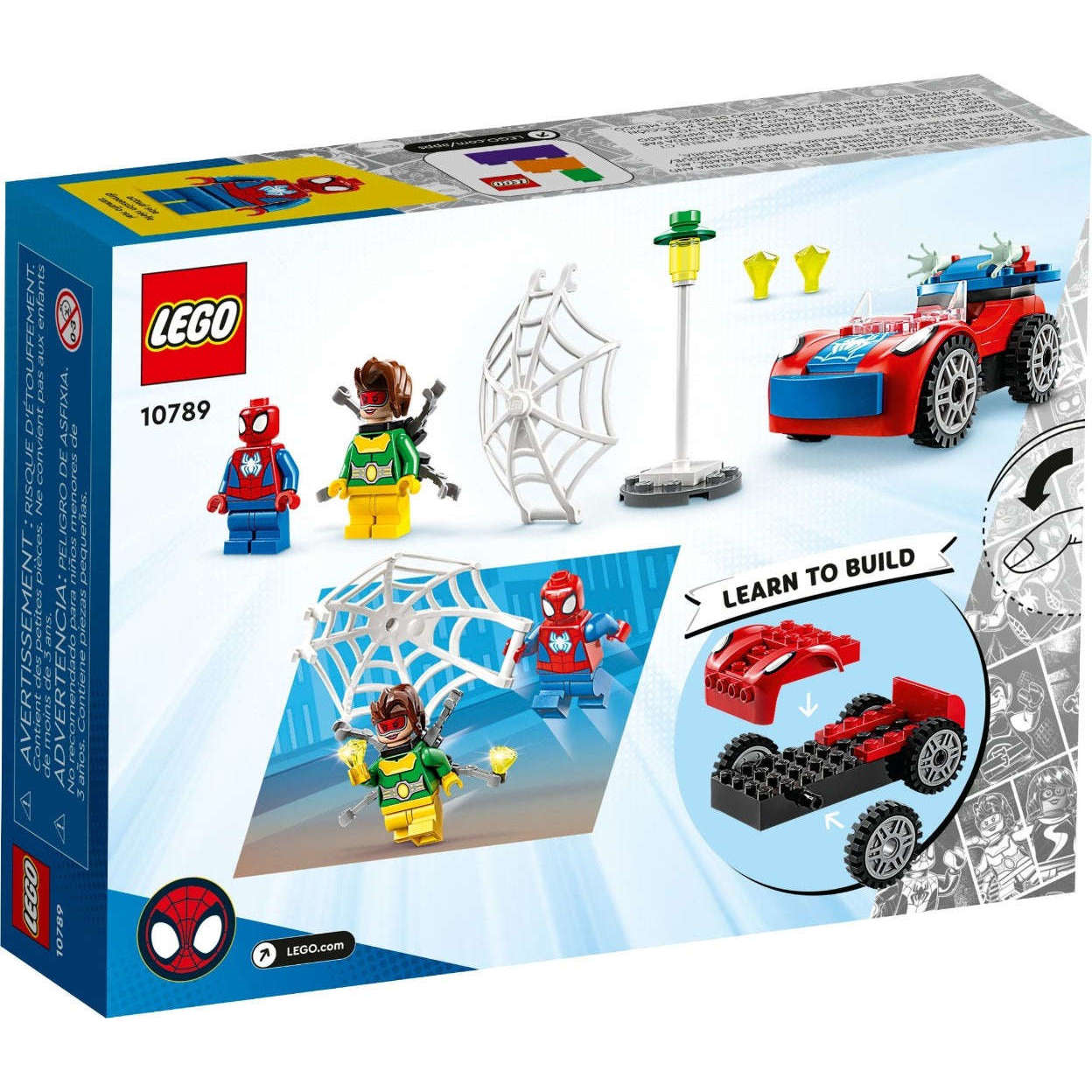Toys N Tuck:Lego 10789 Marvel Spider-Man's Car And Doc Ock,Lego Marvel