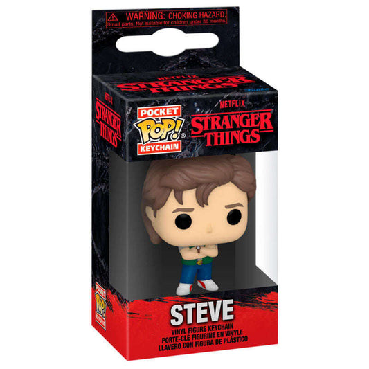 Toys N Tuck:Funko Pocket Pop Keychain - Stranger Things - Steve,Stranger Things