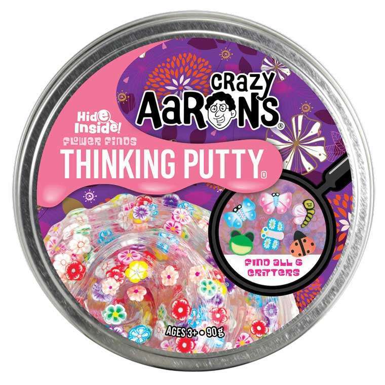 Toys N Tuck:Crazy Aaron's Thinking Putty - Flower Finds,Crazy Aaron's