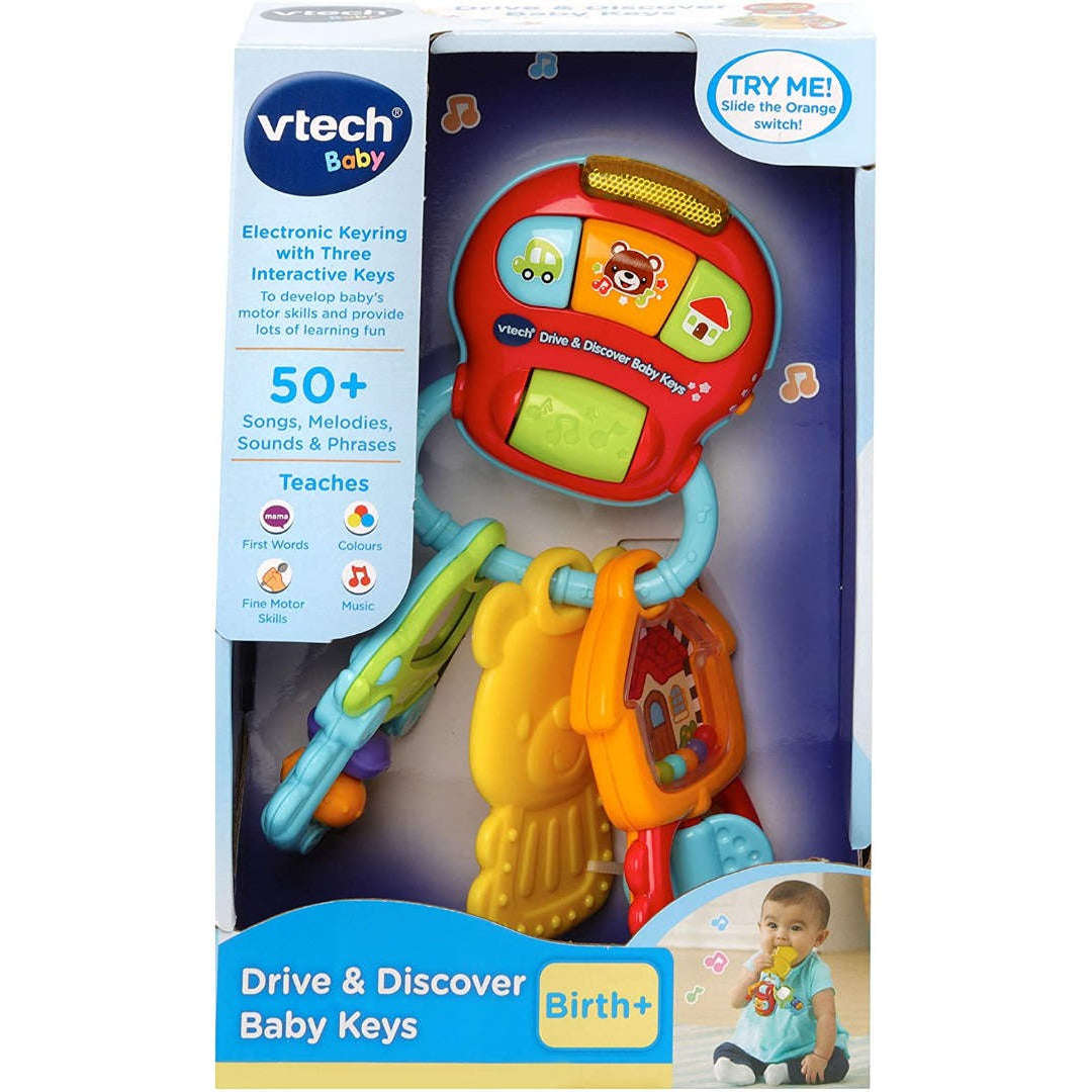 Toys N Tuck:Vtech Drive And Discover Baby Keys,Vtech
