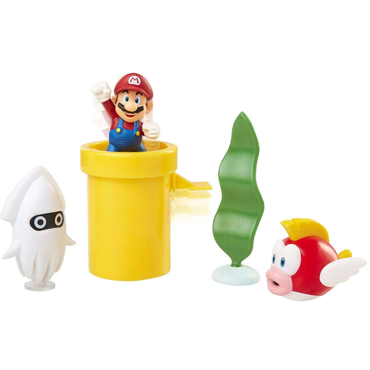 Toys N Tuck:Super Mario Underwater Diorama Set,Super Mario