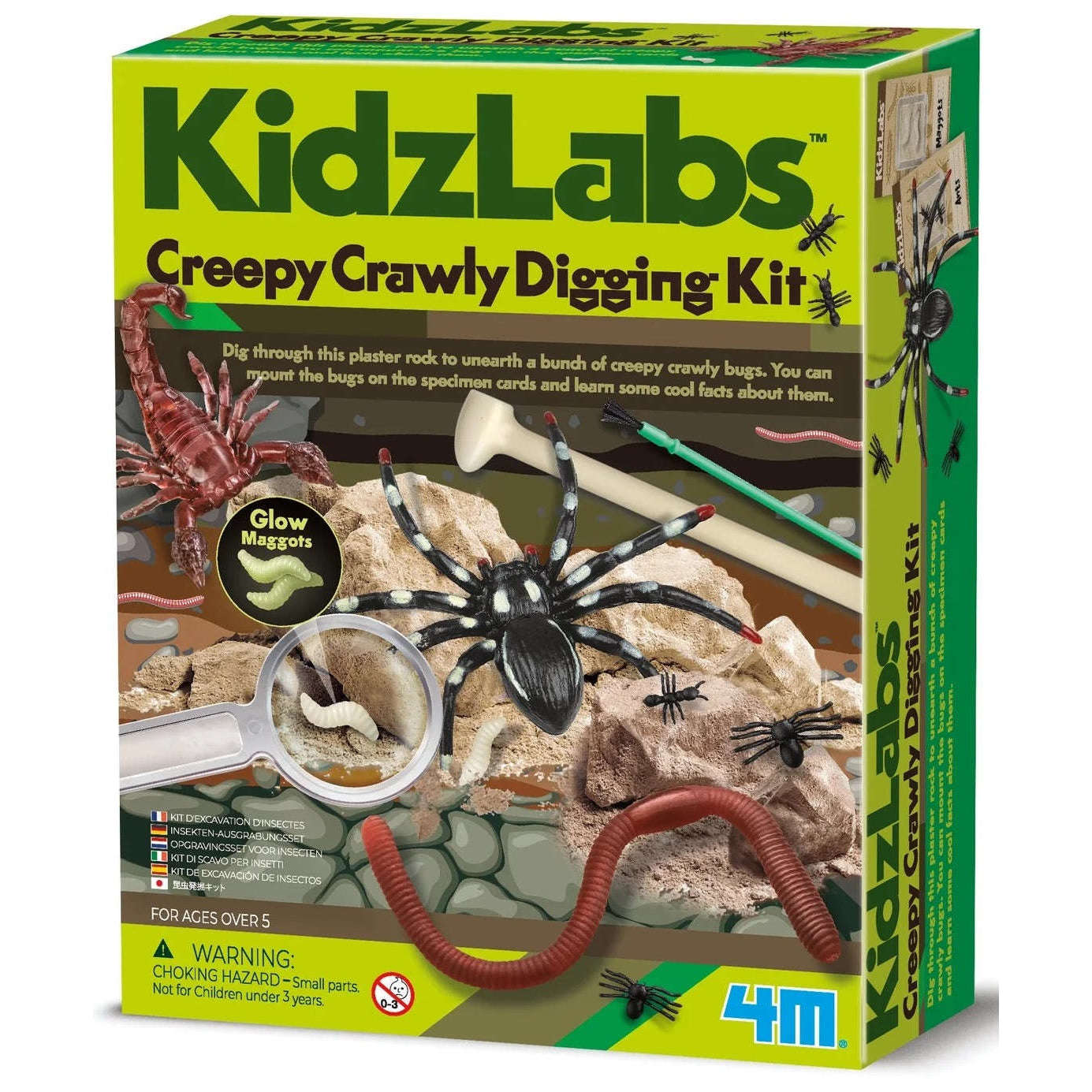 Toys N Tuck:4M KidzLabs Creepy Crawly Digging Kit,Kidzlabs