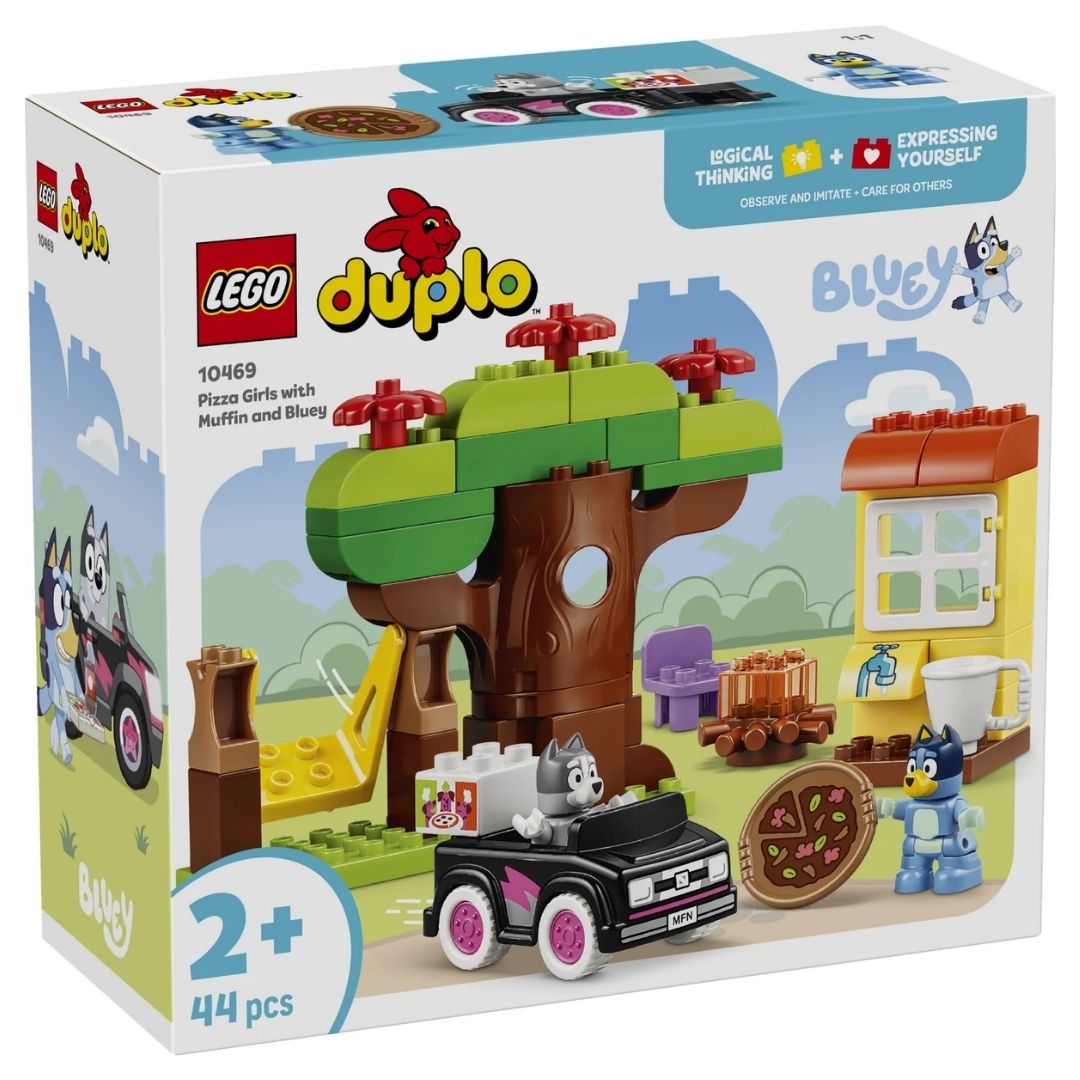 Lego 10469 Duplo Pizza Girls with Muffin and Bluey