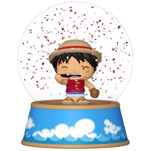 POP! Mini Glitter Globe: One Piece - Monkey D. Luffy