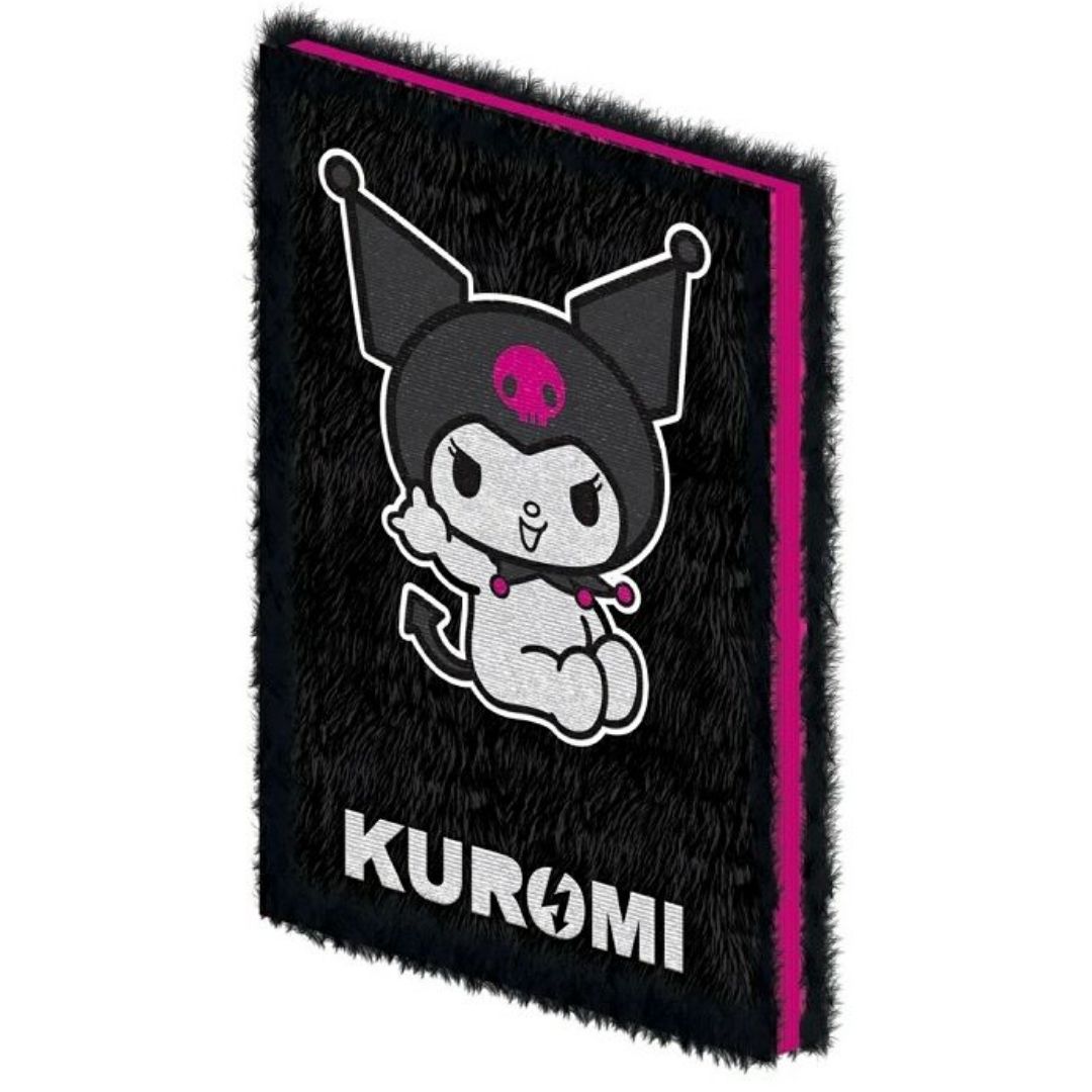 Kuromi Plush Notebook