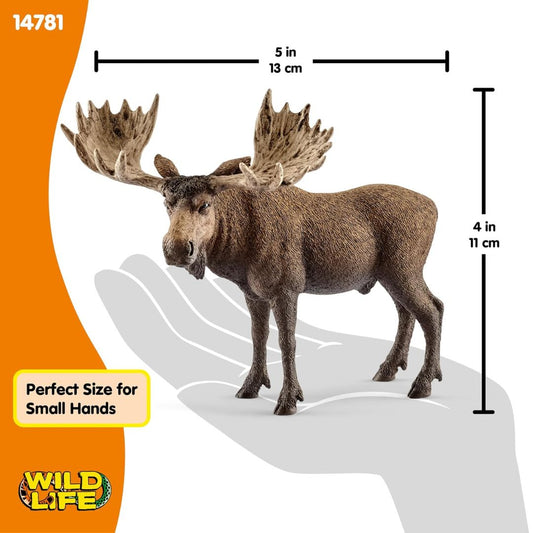Schleich Wild Life Moose Bull 14781