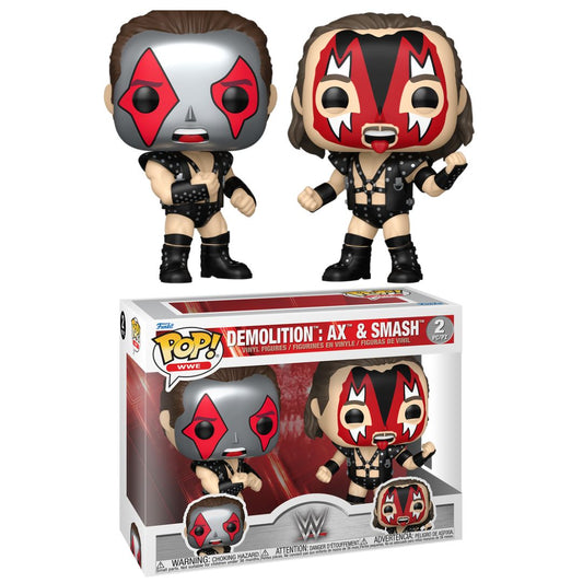 Pop! Vinyl - WWE - Demolition: Ax & Smash 2 Pack