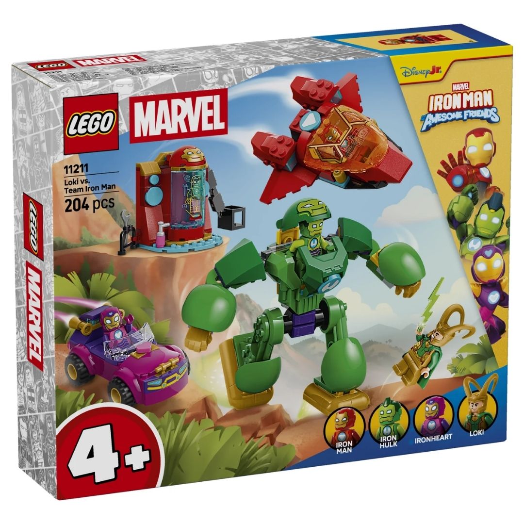 Lego 11211 Marvel Loki vs Team Iron Man
