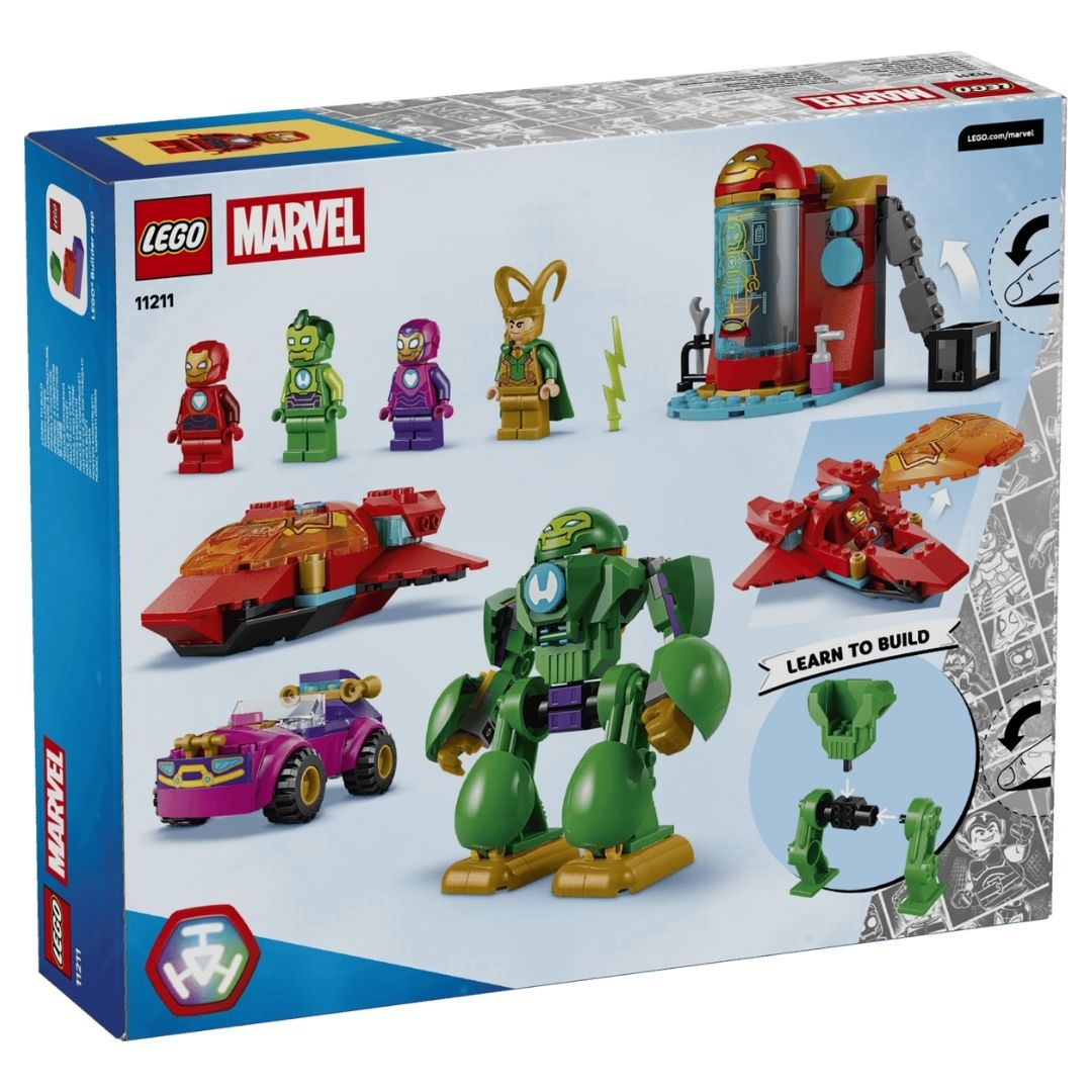 Lego 11211 Marvel Loki vs Team Iron Man