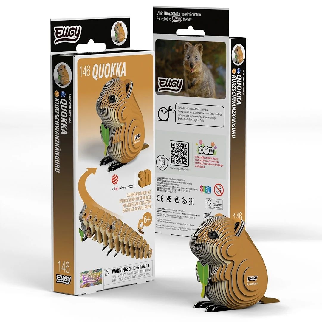 Eugy 3D Model 146 Quokka