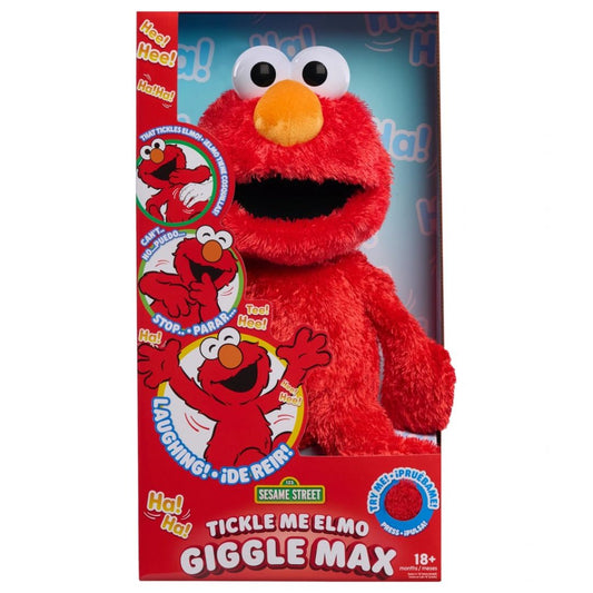 Sesame Street Tickle Me Elmo Giggle Max