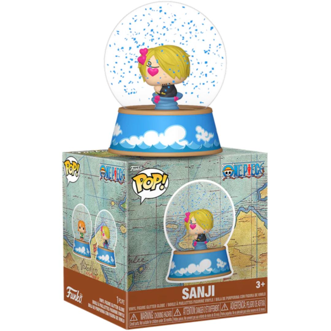 POP! Mini Glitter Globe: One Piece - Sanji