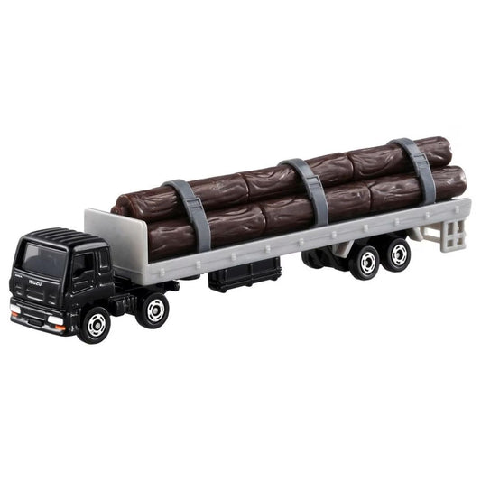 Tomica Diecast #125 Isuzu Giga Wood Transporter