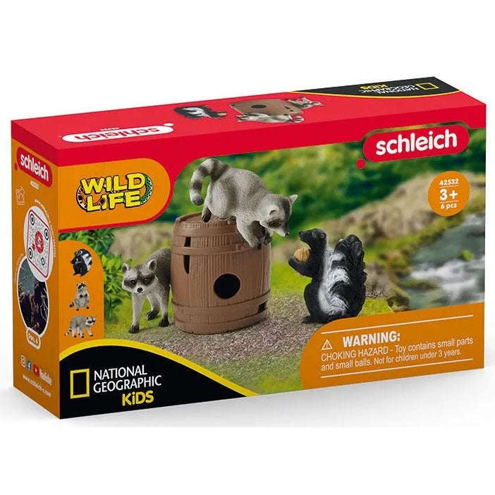Toys N Tuck:Schleich 42532 Wild Life Nutty Mischief,Schleich