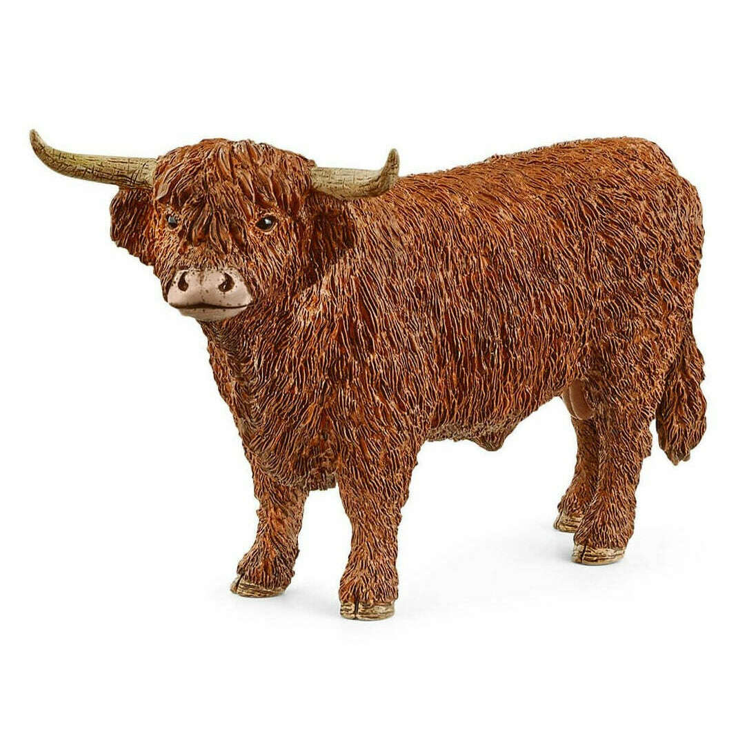 Toys N Tuck:Schleich 13919 Farm World Highland Bull,Schleich