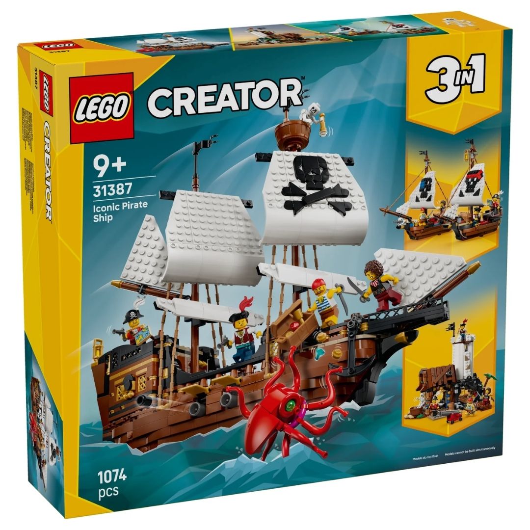 Lego 31387 Creator Iconic Pirate Ship