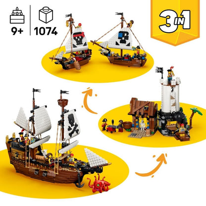 Lego 31387 Creator Iconic Pirate Ship