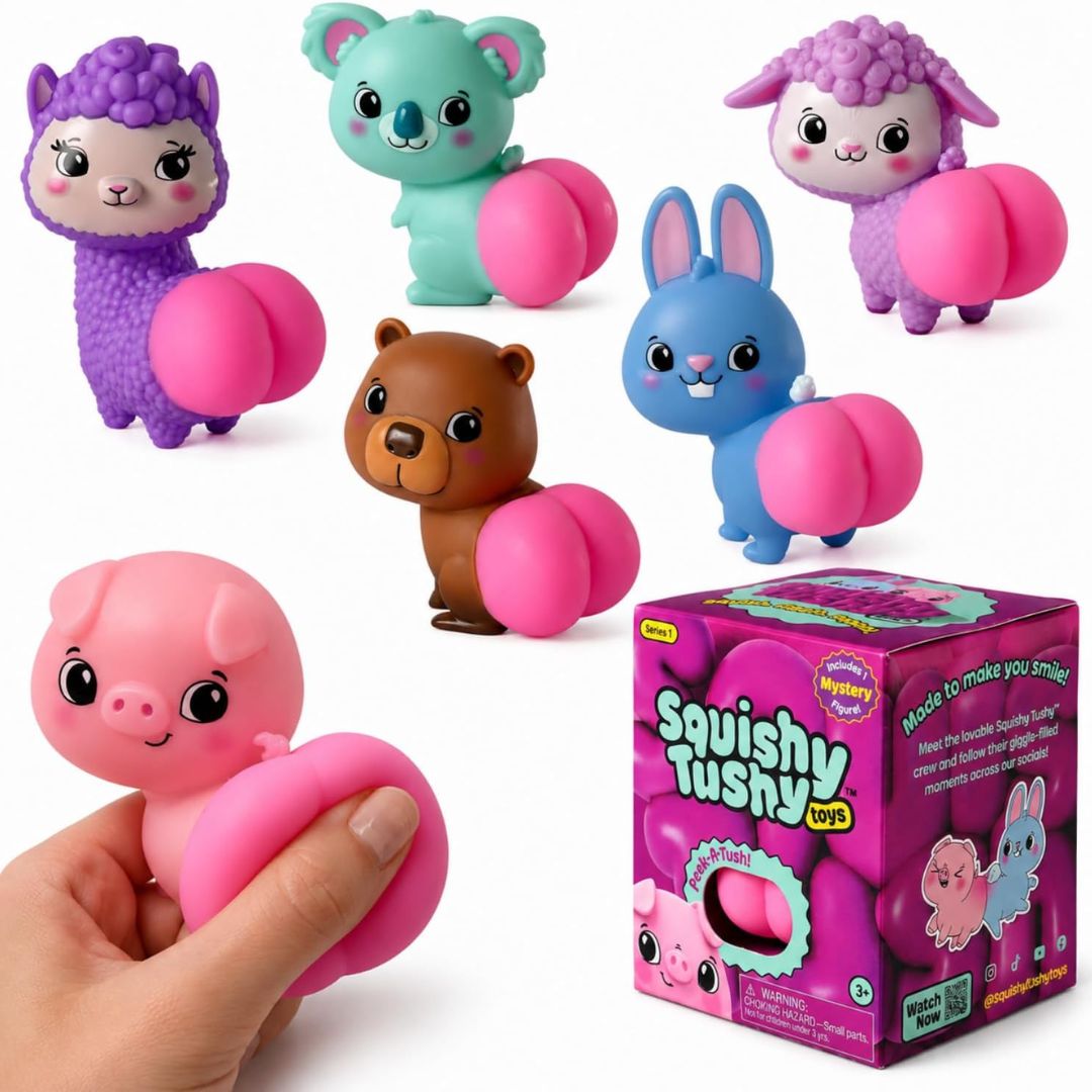 Squishy Tushy Series 1 Collectible Figure Blind Box