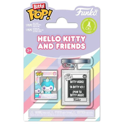 Bitty Pop! Hello Kitty and Friends Cinnamoroll With Keychain case