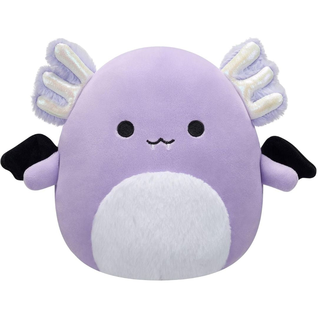 Squishmallows Original 7.5" Monica the Purple Axolotl Halloween Plush