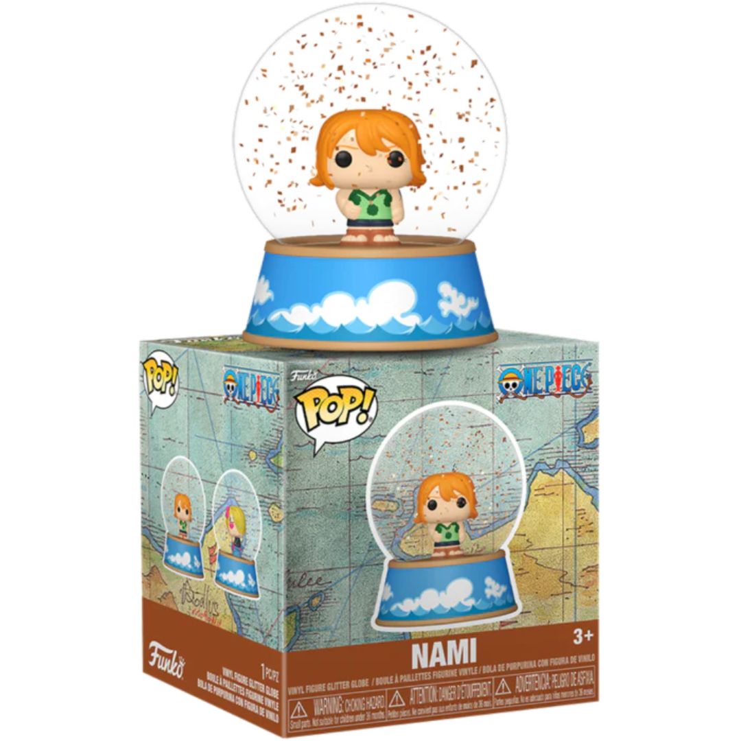 POP! Mini Glitter Globe: One Piece - Nami