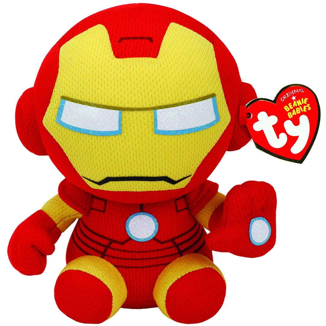 Toys N Tuck:Ty Beanie Babies Iron Man,Marvel
