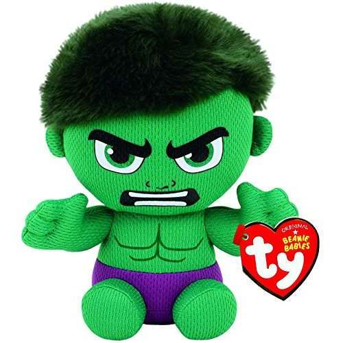 Toys N Tuck:Ty Beanie Babies Hulk,Marvel
