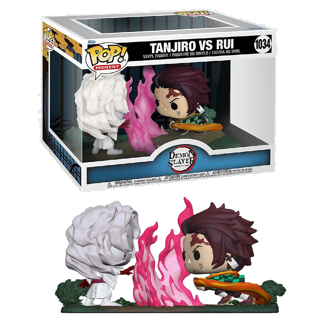 Toys N Tuck:Pop Vinyl - Demon Slayer - Tanjiro Vs Rui 1034,Demon Slayer