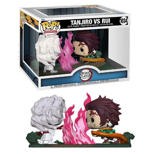 Toys N Tuck:Pop Vinyl - Demon Slayer - Tanjiro Vs Rui 1034,Demon Slayer