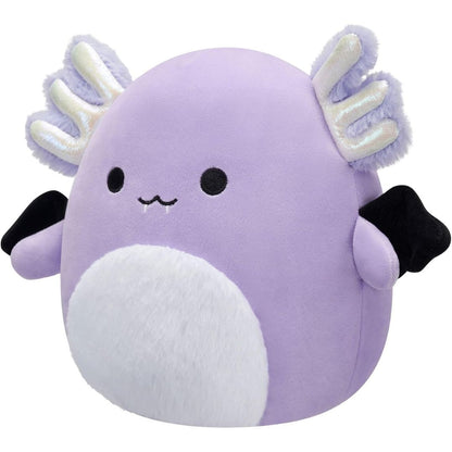 Squishmallows Original 7.5" Monica the Purple Axolotl Halloween Plush