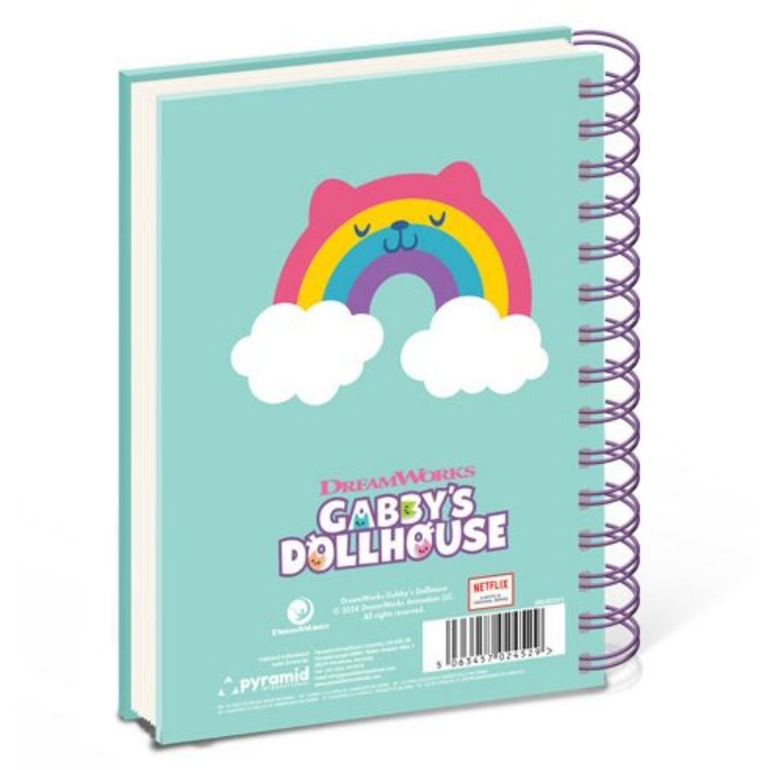 Gabby's Dollhouse Notebook with Silicone Charms